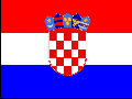 Kroatische Flagge